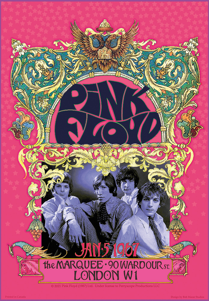Pink Floyd 1967 poster